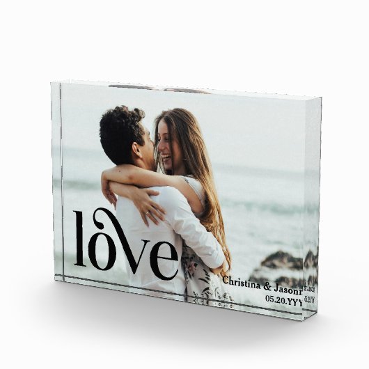 Liebe Couple Fotoblock (Rechts)