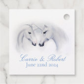 Liebe Couple Geschenkanhänger (Rückseite)