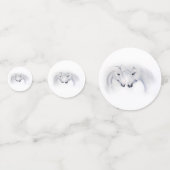 Liebe Couple Konfetti (Vorderseiten)