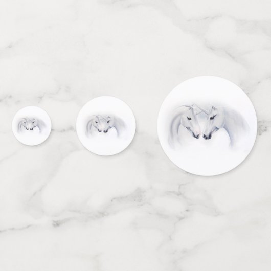 Liebe Couple Konfetti (Vorderseiten)