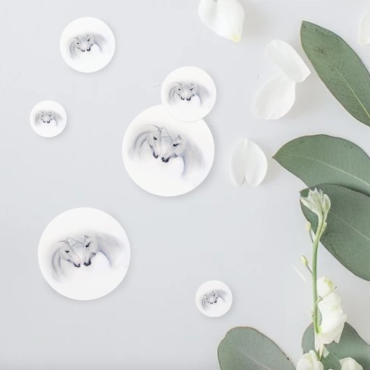 Liebe Couple Konfetti