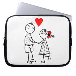 Liebe Couple Laptop Sleeve