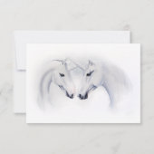 Liebe Couple RSVP Karte (Rückseite)