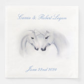 Liebe Couple Serviette (Vorderseite)