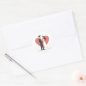Liebe Couple Wedding Sticker (Umschlag)