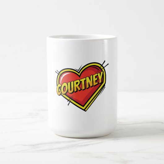 Liebe Courtney Kaffeetasse (Mittel)