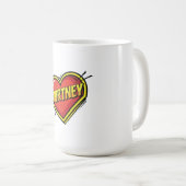 Liebe Courtney Kaffeetasse (VorderseiteRechts)