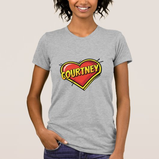 Liebe Courtney T-Shirt (Vorderseite)