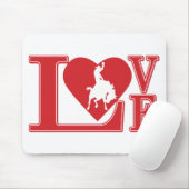 Liebe Cowboys. I Liebe Cowboys Mousepad (Mit Mouse)