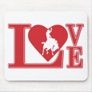 Liebe Cowboys. I Liebe Cowboys Mousepad