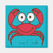 Liebe Crab Magnet (Vorne)