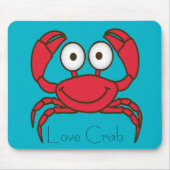 Liebe Crab Mousepad (Vorne)