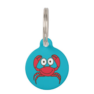 Liebe Crab Pet Tag Tiermarke
