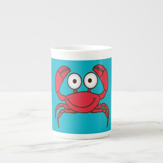 Liebe Crab Porzellantasse (Vorderseite)