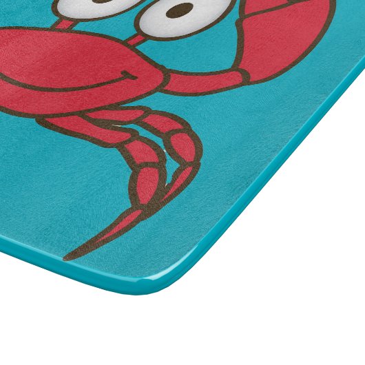 Liebe Crab Schneidebrett (Ecke)
