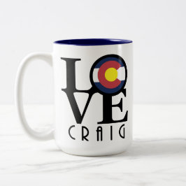 LIEBE Craig Colorado 15oz Zweifarbige Tasse