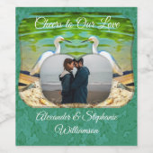 Liebe Crane 0335 Weinetikett (Einzelnes Label)