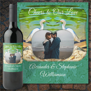 Liebe Crane 0335 Weinetikett