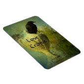 Liebe Crows Magnet (Rechte Seite)