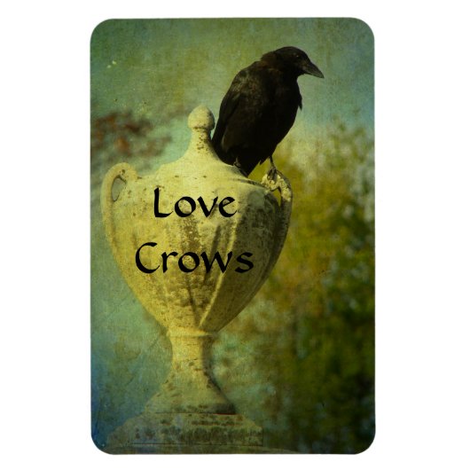 Liebe Crows Magnet (Vertikal)