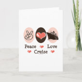Liebe Cruise Grußkarte Karte (Vorderseite)