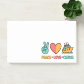 Liebe Cruise Vacation Post-it Klebezettel (Büro)