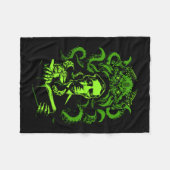 Liebe Cthulhu Fleecedecke (Vorderseite (Horizontal))