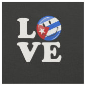 Liebe Cuban Style Stoff (Nahaufnahme)