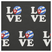 Liebe Cuban Style Stoff (Muster)