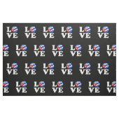 Liebe Cuban Style Stoff (Fat Quarter (45,7 x 55,9 cm))