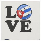 Liebe Cuban Style Stoff (Nahaufnahme)