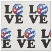 Liebe Cuban Style Stoff (Muster)