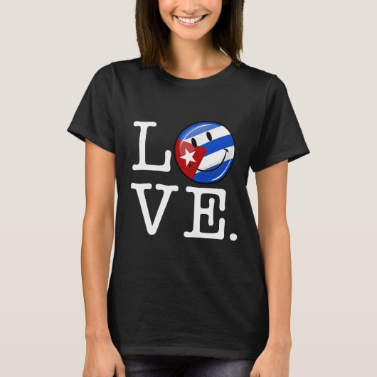 Liebe Cuban Style T-Shirt (Vorderseite)