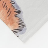 Liebe Cuddle Hund Fleece Blanket (Ecke)