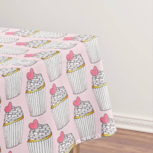 Liebe Cupcake Brautparty Geburtstag Tischdecke (Beispiel)