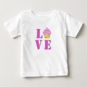 Liebe Cupcake T - Shirt (Vorderseite)