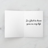 Liebe Cupcake Valentinstag Gruß Karte (Innenseite)