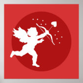 Liebe Cupid Illustration Poster (Vorne)