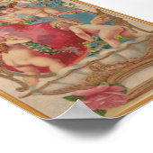 Liebe cupid Vintage Poster (Ecke)