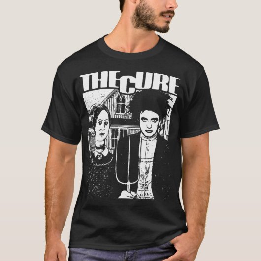 Liebe Cure Band Rockmusik Kunst, Dichtung und Musi T-Shirt (Vorderseite)