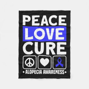 Liebe Cure Support Alopezie Sensibilisierungsgrupp Fleecedecke
