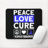 Liebe Cure Support Alopezie Sensibilisierungsgrupp Mousepad (Mit Mouse)