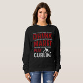 Liebe Curling Team Sweatshirt (Vorne ganz)