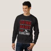 Liebe Curling Team Sweatshirt (Vorne ganz)