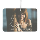 Liebe Custom Paar Picture Air Freshener Autolufterfrischer (Rückseite)