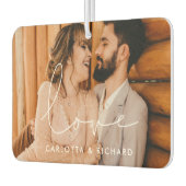 Liebe Custom Paar Picture Air Freshener Autolufterfrischer (Links)