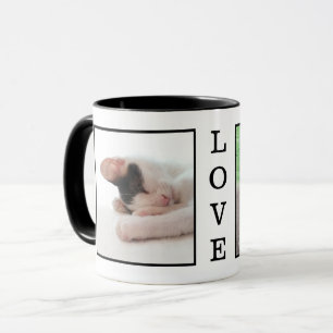 LIEBE Custom Pet Foto Family Bilder Personalisiert Tasse
