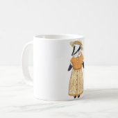 Liebe Dachs-Lady Kaffeetasse (Vorderseite Links)