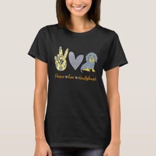 Liebe Dackel Hundeshirt Dackel T-Shirt