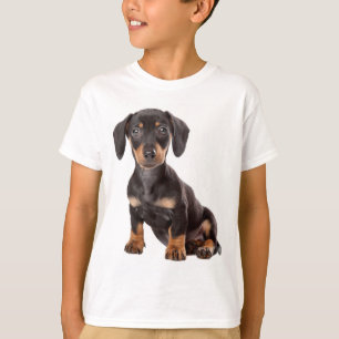 Liebe Dackel Welpen-Hundehemd T-Shirt